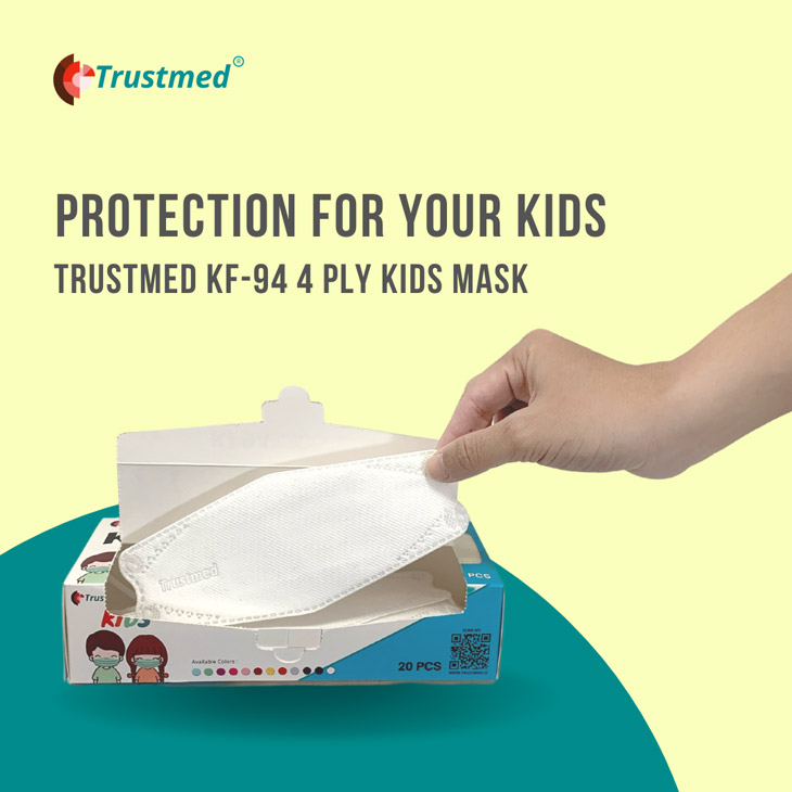 Trustmed INguard Mask 4Ply - KIDS