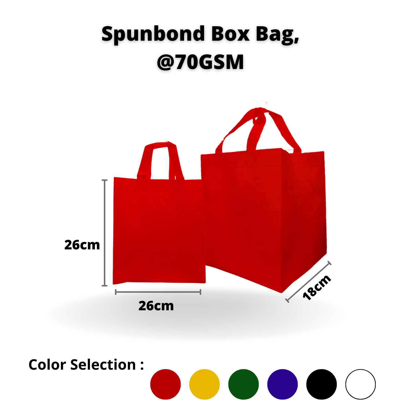 Spunbond Box Bag 26